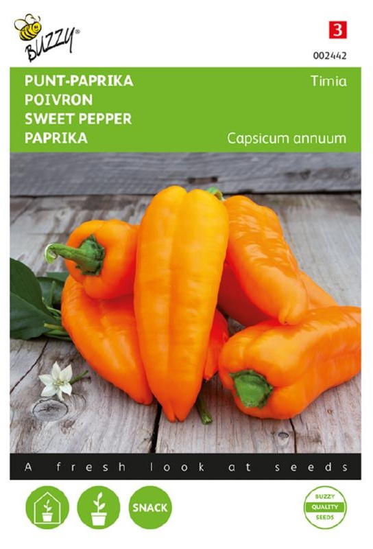 paprika, semená paprík, špicatá paprika,